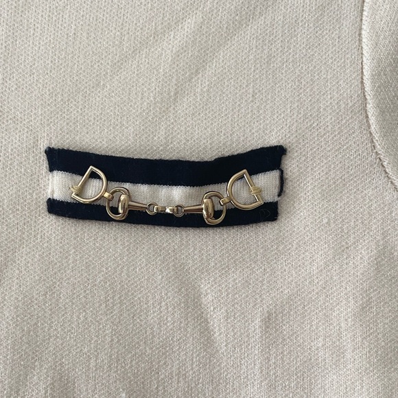 Brigitte Horsenbit-Embelished Knit Mini Dress - Picture 6 of 7